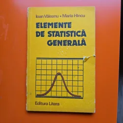 Elemente de statistică generală - Ioan Văleanu & Maria Hlncu