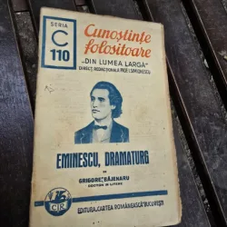 Eminescu, dramaturg - Grigore Bajenaru