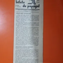 Bilete de papagal - no. 39 / 17 martie 1928