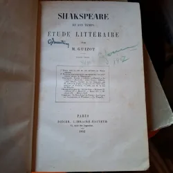 Shakspeare et son temps - M. Guizot