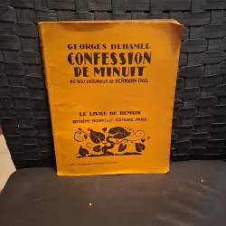 Confession de minuit - Georges Duhamel