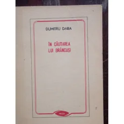 IN CAUTAREA LUI BRANCUSI - DUMITRU DABA