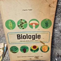 Manual Biologie pentru clasa a IX-a - Virginia Todor