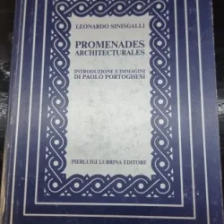 Promenades Architecturales - Leonardo Sinisgalli