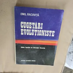 Cugetări evolutioniste - Emil Racoviță