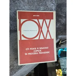 Cât poate fi solicitat copilul în procesul pedagogic - Edith Ockel
