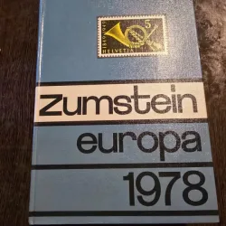 BRIEFMARKEN-KATALOG ZUMSTEIN EUROPA 1972 (Catalog de timbre ZUMSTEIN EUROPA 1978)