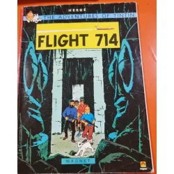 The adventures of Tintin. Flight 714 carte benzi desenate