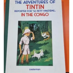 The adventures of Tintin. Reporter of Le Petit Vingtieme in the Congo  carte benzi desenate