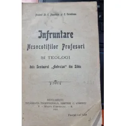 Infruntarea Nesocotitilor Profesori si Teologi dela Seminarul Andreian din Sibiu - Preotul St. C. Paunescu si C. Cernaianu