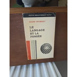Le langage et la pensée - Noam Chomsky