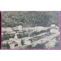 Carte postala, Vedere generala din Baile Herculane, 1933