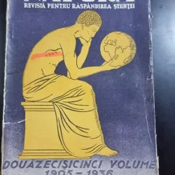 Numărul jubiliar „Natura - Revistă pentru răspândirea științei” (Anul XXV, No. 10, 15 Decembrie 1936)