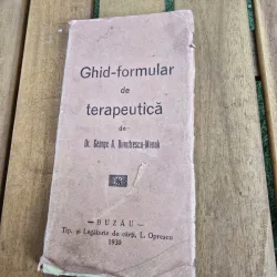 Ghid - formular de terapeutica - George A. Dumitrescu Manuk