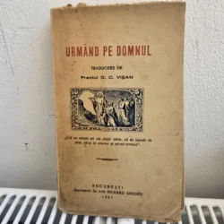 Urmand pe Domnul - D.C. Visan traducator