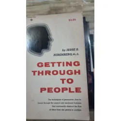 Getting through to people - Jesse S. Nirenberg