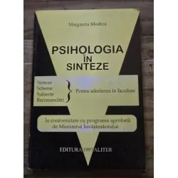 Psihologia in sinteze - Margareta Modrea