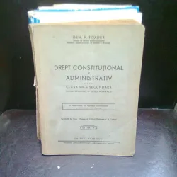 DREPT CONSTITUTIONAL SI ADMINISTRATIV - DEM. P. TOADER