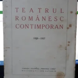 Paul I. Prodan - TEATRUL ROMANESC CONTIMPORAN 1920 1927