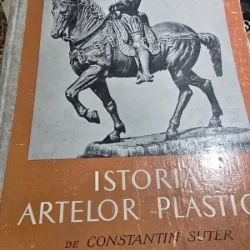 ISTORIA ARTELOR PLASTICE DE CONSTANTIN SUTER , VOL I , 1963