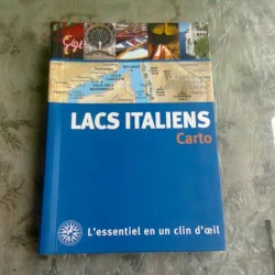 LACS ITALIENS, CARTOGUIDES  (TEXT IN LIMBA FRANCEZA)