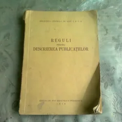 REGULI PENTRU DESCRIEREA PUBLICATIILOR