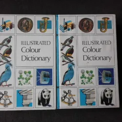 ILLUSTRATED COLOUR DICTIONARY DOUA VOLUME IN LIMBA ENGLEZA