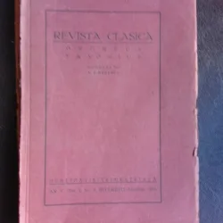 Revista clasica Orpheus Favonius nr.3/1929