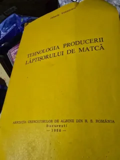 Zaharia Voiculescu - Tehnologia producerii laptisorului de matca