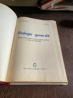 N. Botnariuc - Biologie generala. Manual pentru clasa a XII-a (1970)