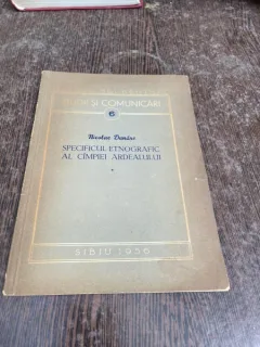 Nicolae Dunare Specificul Etnografic al Campiei Ardealului (I)