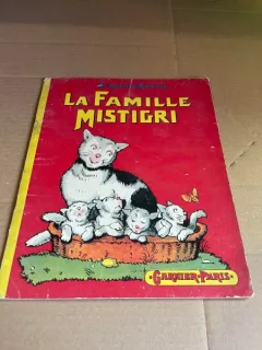 Benjamin Rabier La Famille Mistigri