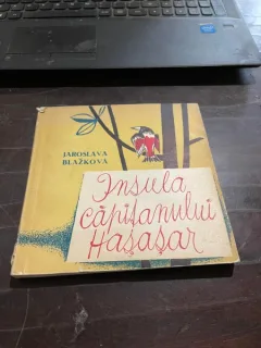 Jaroslava Blazkova - Insula capitanului Hasasar (cu ilustratii de Vaclav Kabat)