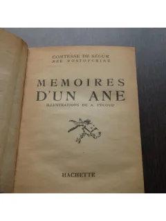 MEMORIILE ANEI (MEMOIRES D'UN ANE - NEE ROSTOPCHINE