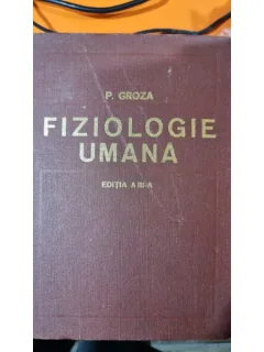 P. Groza - Fiziologie umana
