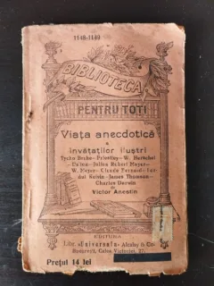 Victor Anestin - Viata Anecdotica a Invatatilor Ilustri