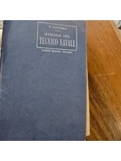 F. Cafiero - Manuale del Tecnico Navale
