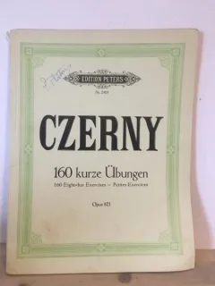 160 Kurze Ubungen von Carl Czerny. Op. 821