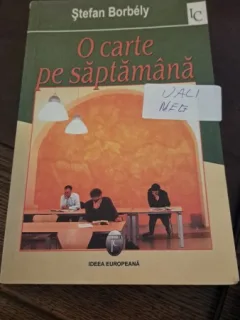 O carte pe săptămână de Ștefan Borbely