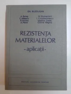 Rezistenta materialelor, aplicatii - Gh. Buzdugan