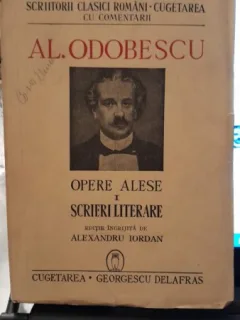 Opere ales, scrieri literare vol.I - Al. Odobescu