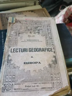 Lecturi Geografice Europa - I.Simionescu