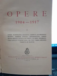 Opere I 1904-1917 - Mihail Sadoveanu