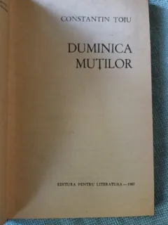 Duminica Mutilor - Constantin Toiu