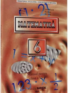 Matematica - Manual pentru clasa a VI-a