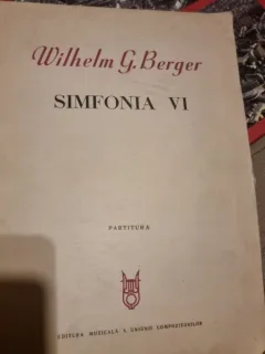 Wilhelm G. Berger - Simfonia VI. Partitura