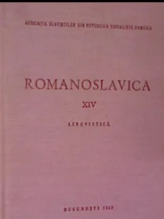 Emil Petrovici si Colab. - Romanoslavica Vol XIV. Lingvistica