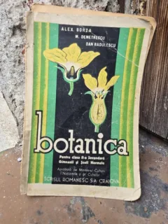 Alex Borza, M. Demetrescu, Dan Radulescu - Botanica pentru clasa II-a Secundara Gimnazii si Scoli Normale