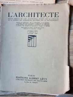 L Architecte - Nr 1 Janv. 1929