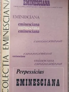 Perpessicius - Eminesciana
